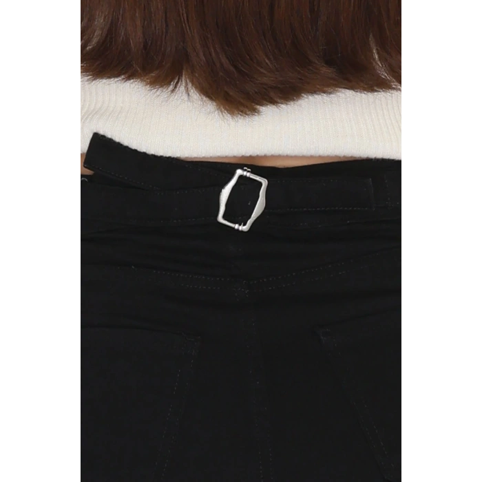 Tokalı Baggy Kot Pantolon Siyah - 31558.2088.