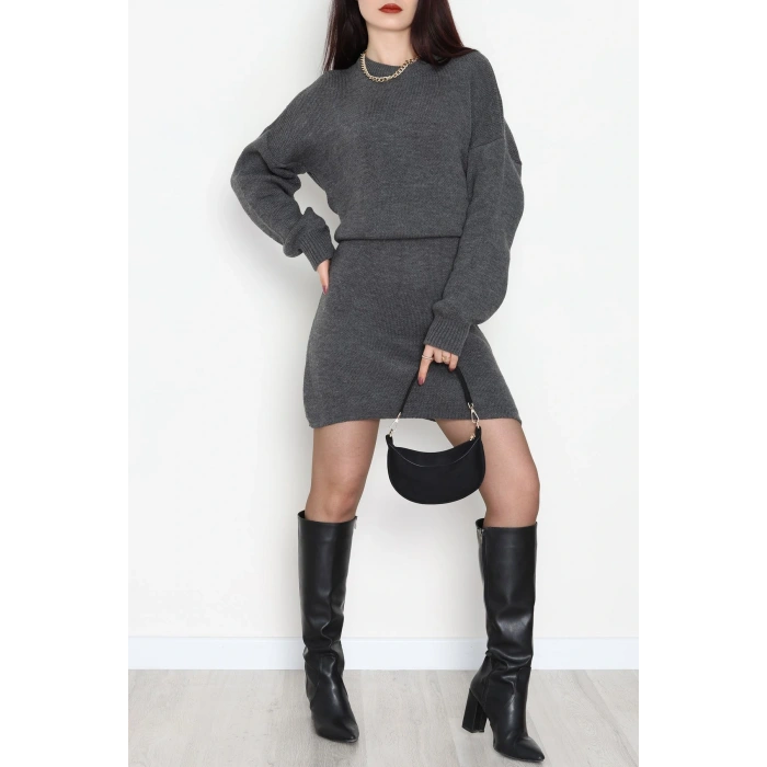 Triko Etekli Takım Antrasit - 51108.1765.