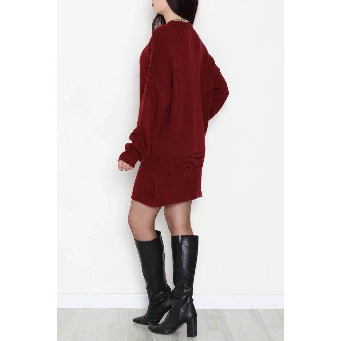 Triko Etekli Takım Bordo - 51108.1765.