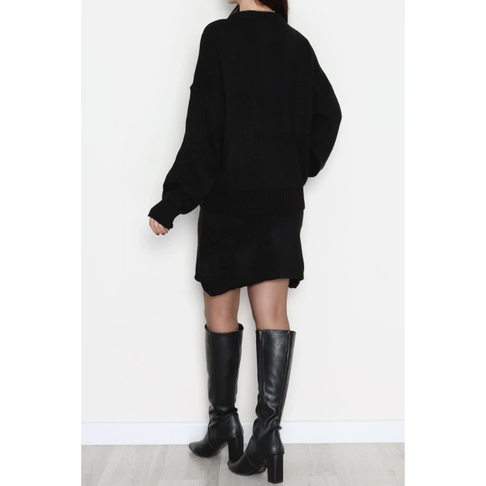 Triko Etekli Takım Siyah - 51108.1765.