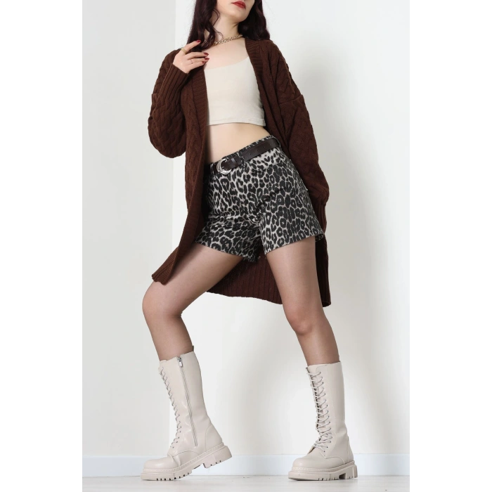 Triko Hırka Kahve - 370.1577.