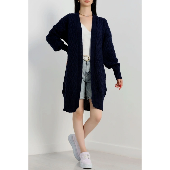 Triko Hırka Lacivert - 370.1577.