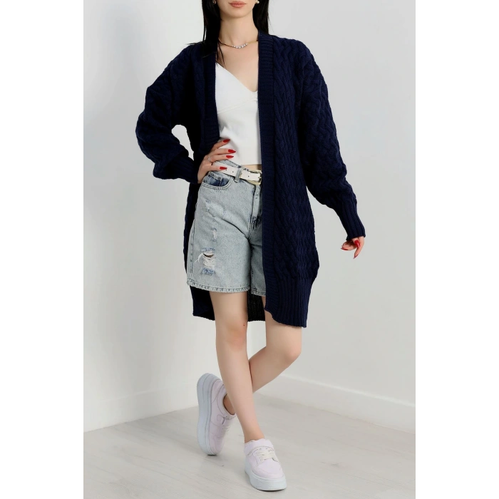 Triko Hırka Lacivert - 370.1577.