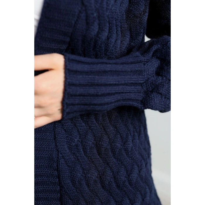 Triko Hırka Lacivert - 370.1577.