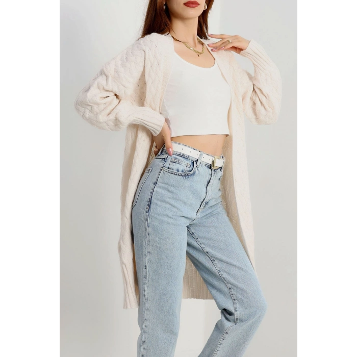 Triko Hırka Latte - 370.1577.