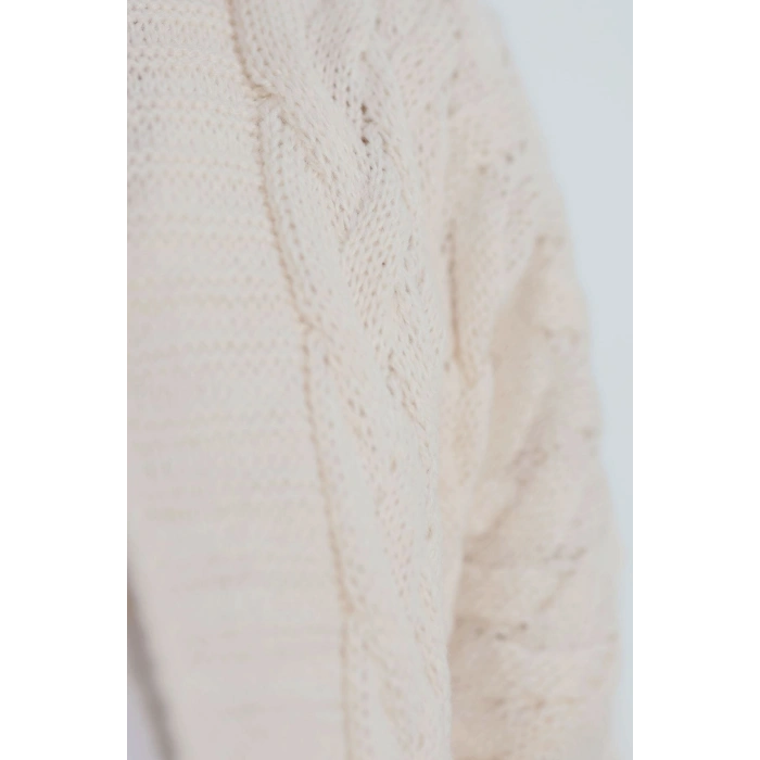 Triko Hırka Latte - 370.1577.