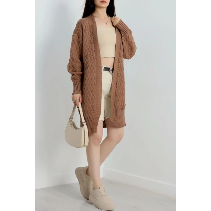 Triko Hırka Mocha - 370.1577.