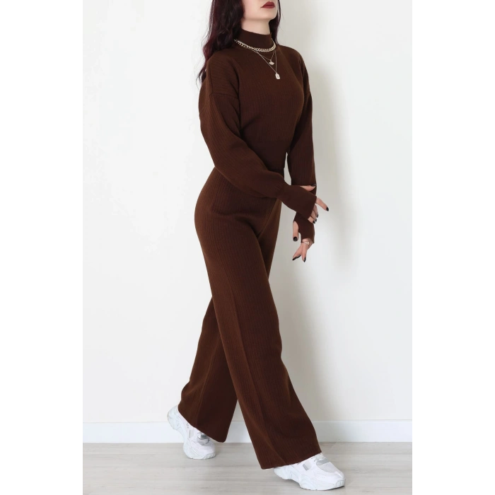 Triko İkili Takım Kahve - 2302.1765.