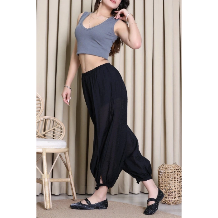 Tül Balon Pantolon Siyah - 3515.2135.