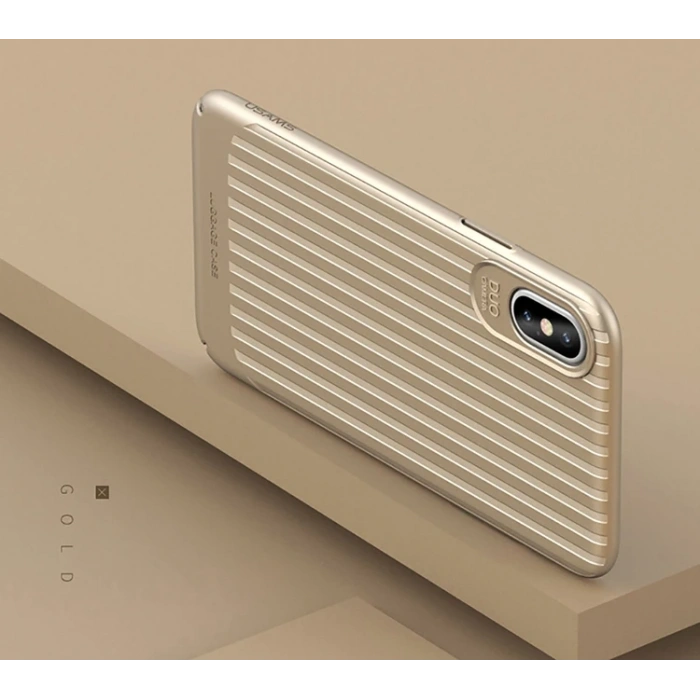 Usams İPhone X Xs Ultra Slim Fit Premium Koruma Pc Kılıf-(1903)