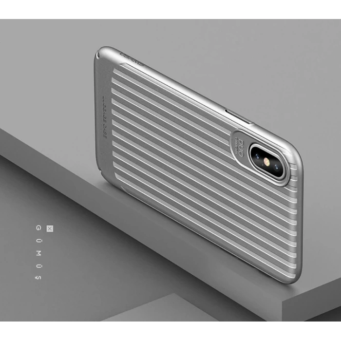 Usams İPhone X Xs Ultra Slim Fit Premium Koruma Pc Kılıf-(1903)