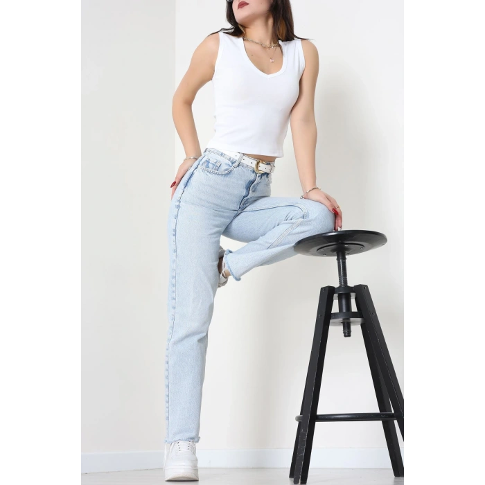 V Yaka Ribana Atlet Beyaz - 21899.200.