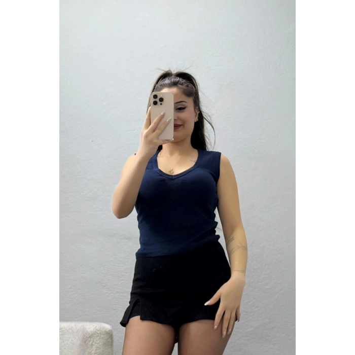 V Yaka Ribana Atlet Lacivert - 21899.200.