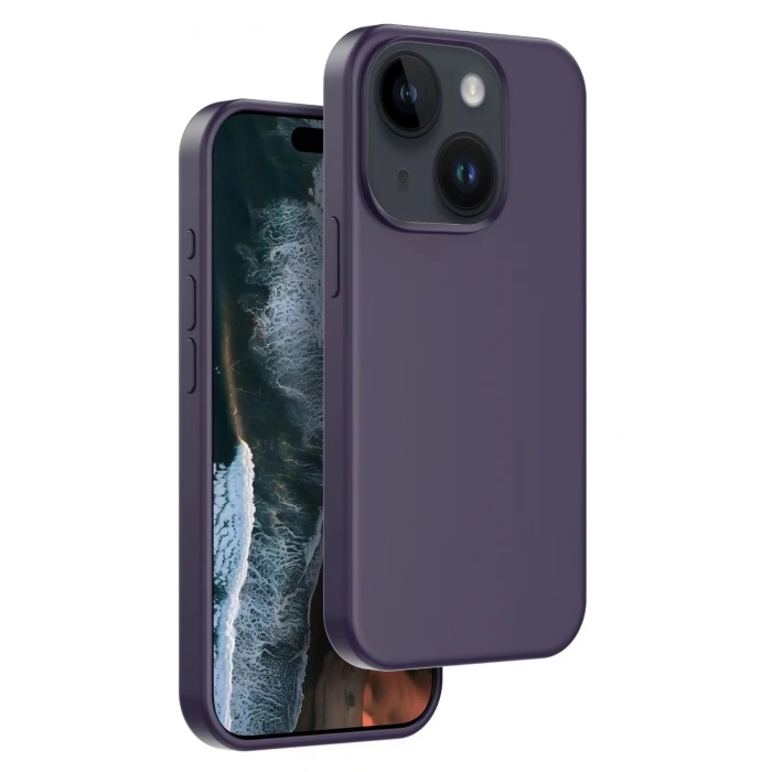 Venco iPhone 15 Home Magsafe Kapak - Derin Mor