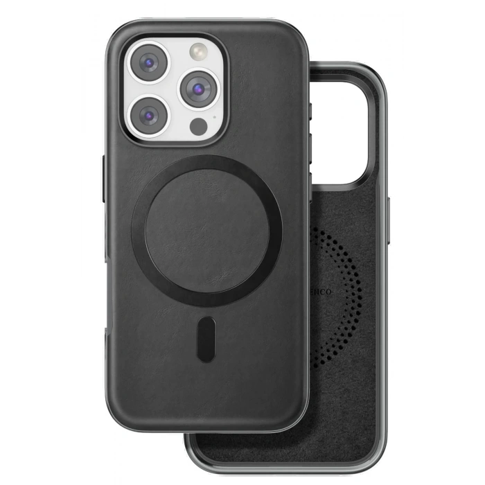 Venco iPhone 16 Pro Max Puskas Magsafe Kapak - Siyah
