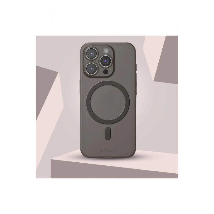 Venco iPhone 16 Pro Max Sense Magsafe Kapak - Siyah
