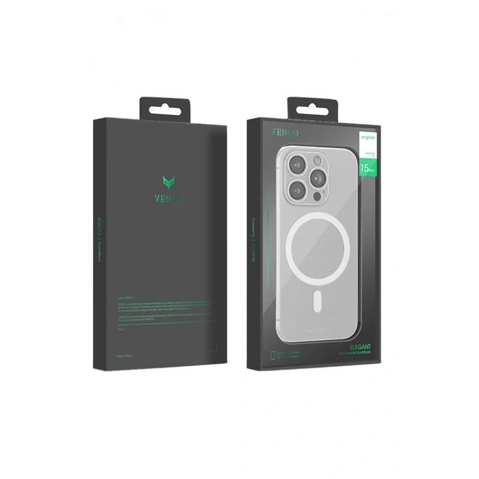 Venco iPhone 16 Pro Sense Magsafe Kapak - Siyah