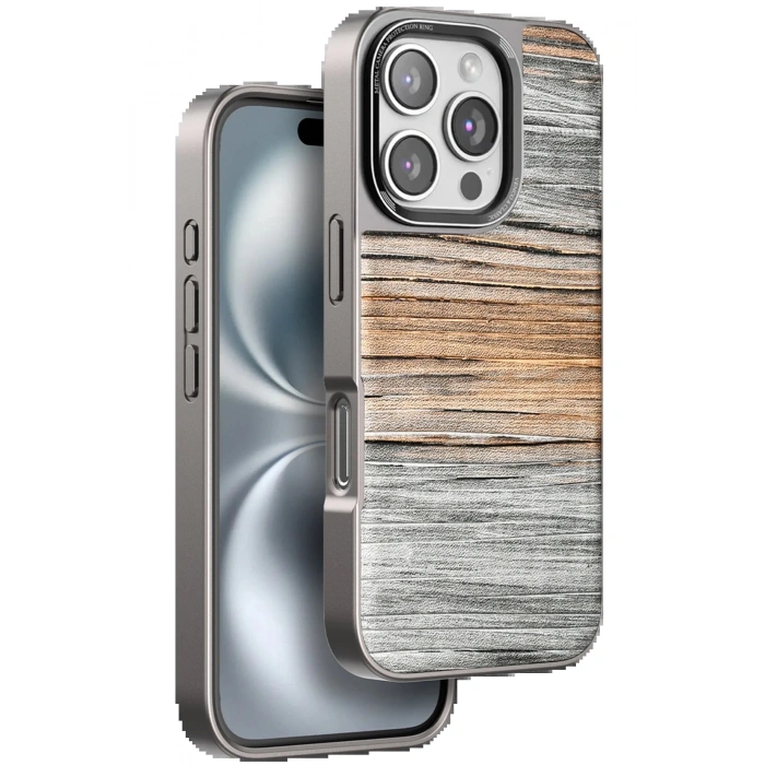 Venco iPhone 16 Pro Wave Kapak - Sarı