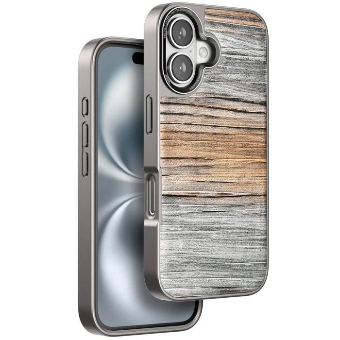 Venco iPhone 16 Wave Kapak - Sarı