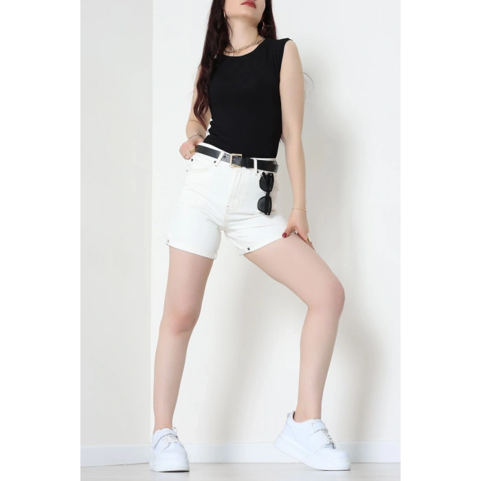 Viskon Kalın Askılı Atlet Siyah - 6600.2127.