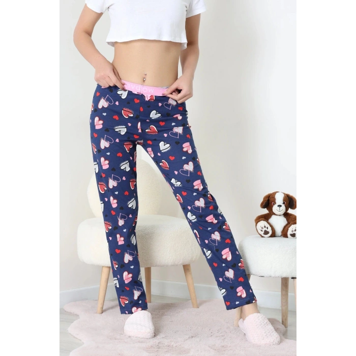 Viskon Pijama Altı İndigo - 52284.2145.