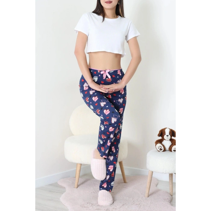 Viskon Pijama Altı İndigo - 52284.2145.
