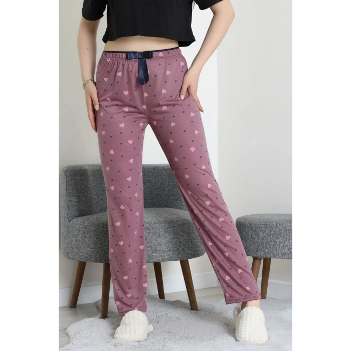 Viskon Pijama Altı Koyugül - 52284.2145.