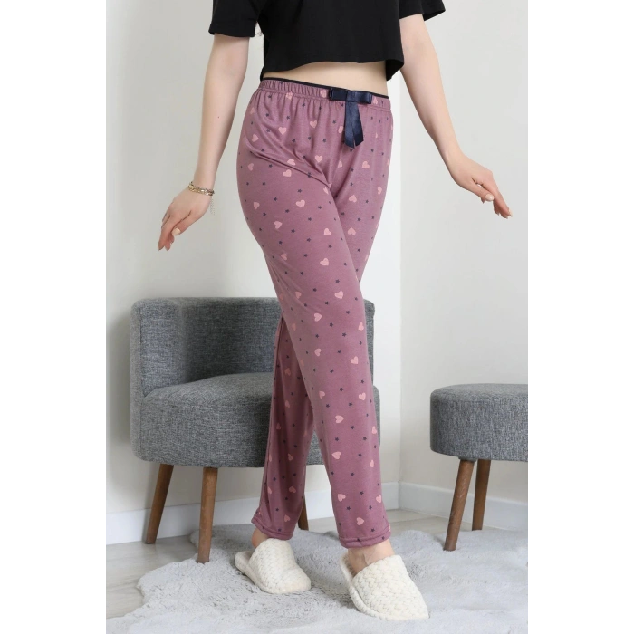 Viskon Pijama Altı Koyugül - 52284.2145.