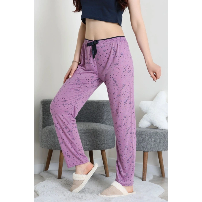 Viskon Pijama Altı Koyulila - 52284.2145.
