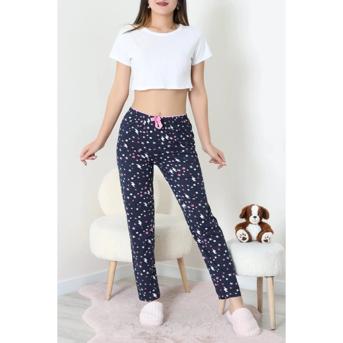 Viskon Pijama Altı Lacipembe - 52284.2145.