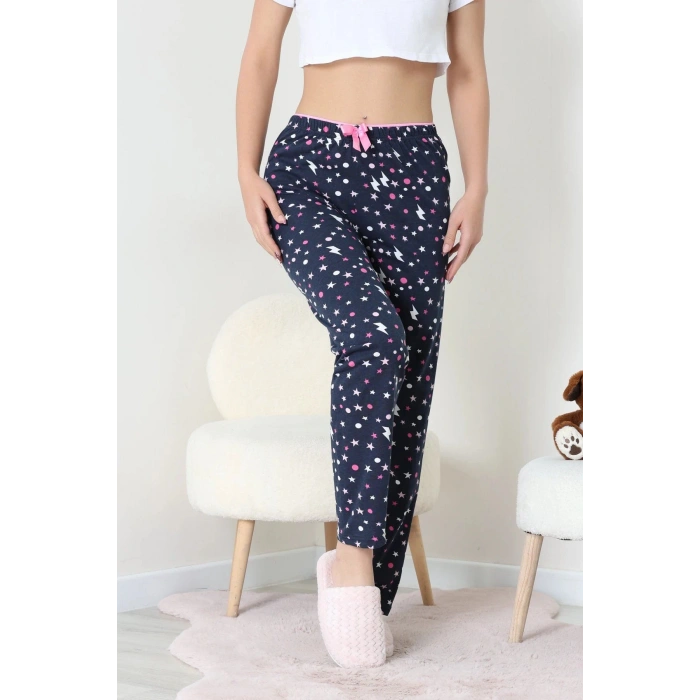 Viskon Pijama Altı Lacipembe - 52284.2145.