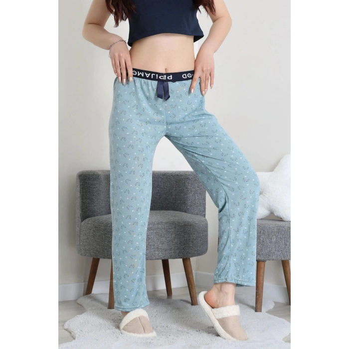 Viskon Pijama Altı Mint - 52284.2145.