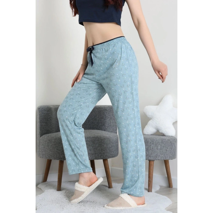 Viskon Pijama Altı Mint - 52284.2145.