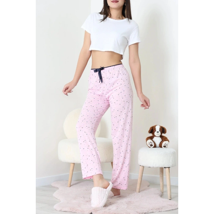 Viskon Pijama Altı Pudra - 52284.2145.