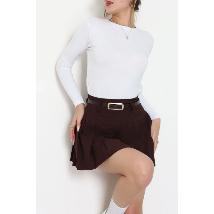 Viskon Uzun Kollu Body Beyaz - 4100.2127.