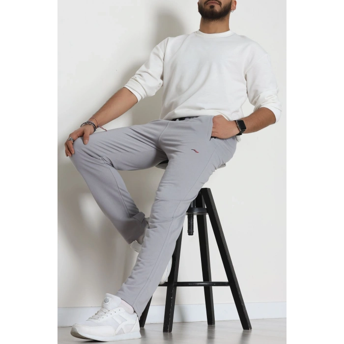 Worteks Erkek Eşofman Altı Gri - 42153.1937.