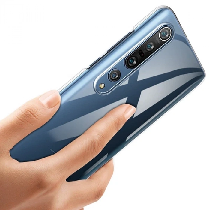 Xiaomi Mi 10/10 Pro Kamera Korumalı Silikon Kılıf-(1903)