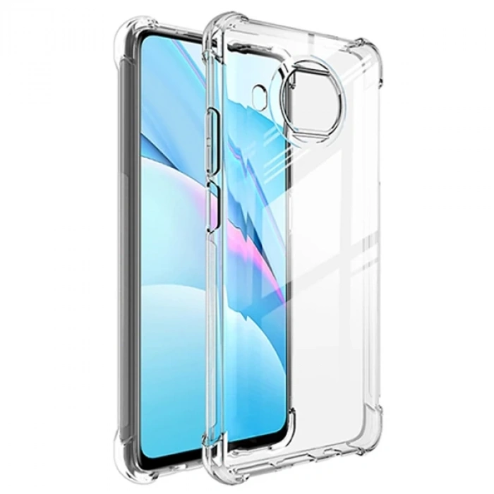 Xiaomi Mi 10T Lite 5G Anti-Drop Shockproof Darbe Emici Silikon Kılıf-(1903)
