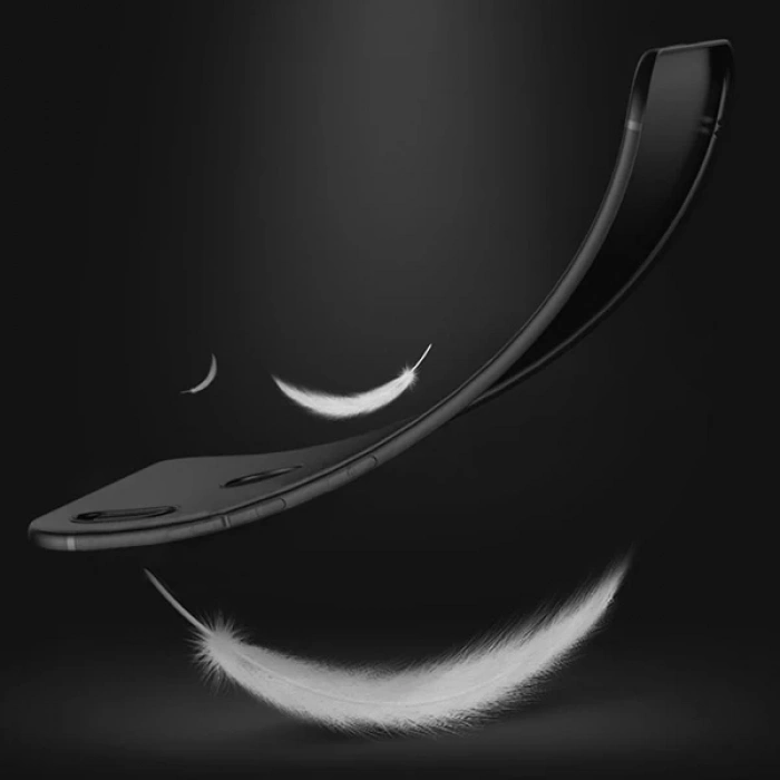 Xiaomi Mi Max 3 Slim Fit Soft Premium Silikon Kamera Korumalı Kılıf-(1903)