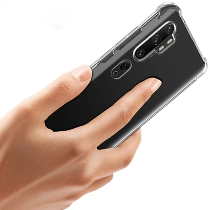 Xiaomi Mi Note 10/CC9 Pro Anti-Drop Darbe Emici Silikon Kılıf-(1903)