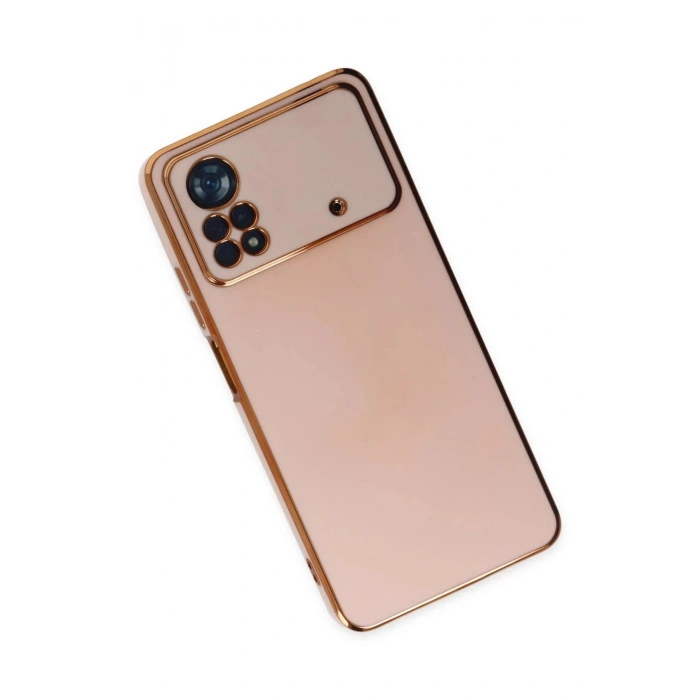 Xiaomi Poco X4 Pro 5G Kılıf Volet Silikon - Pembe