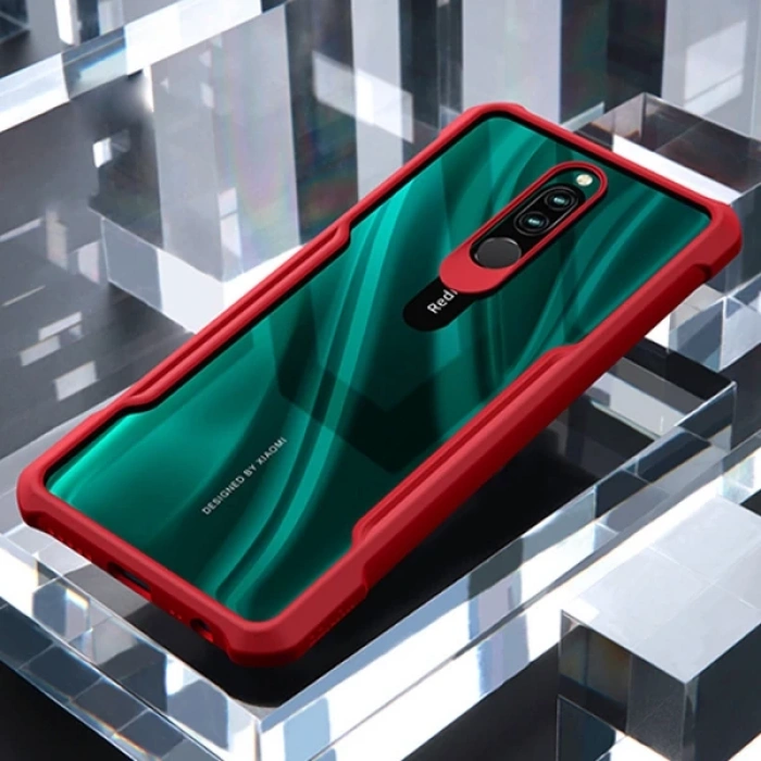 Xiaomi Redmi 8 Shok Absorption PC+TPU Darbe Emici Kılıf-(1903)