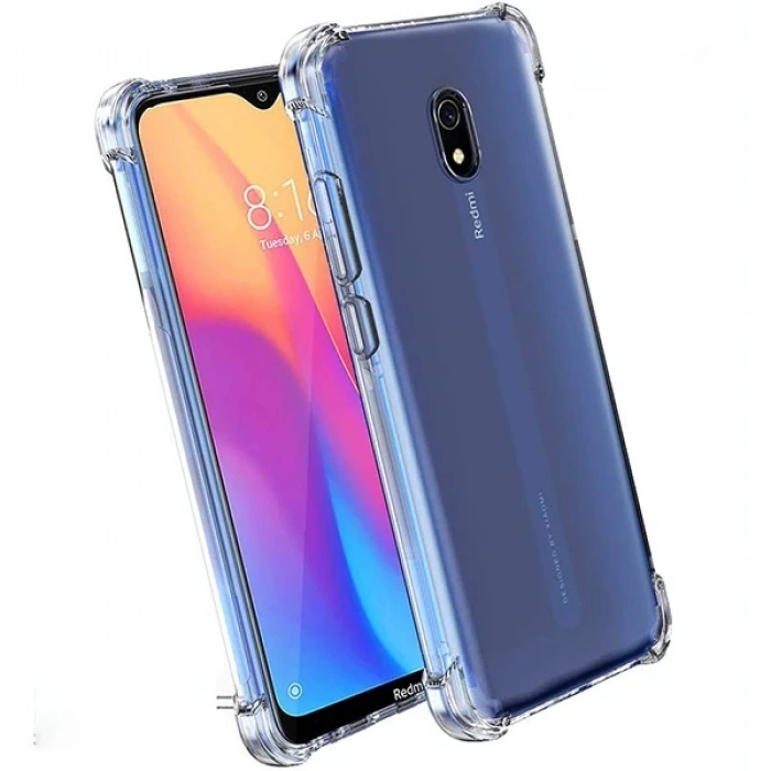 Xiaomi Redmi 8A Anti-Drop Darbe Emici Silikon Kılıf-(1903)