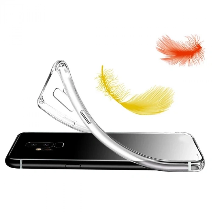 Xiaomi Redmi Note 8 Pro Kamera Korumalı Fit Şeffaf Silikon Kılıf-(1903)