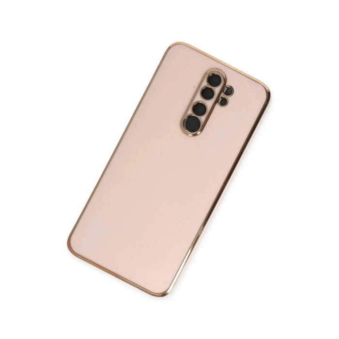 Xiaomi Redmi Note 8 Pro Kılıf Volet Silikon - Pembe