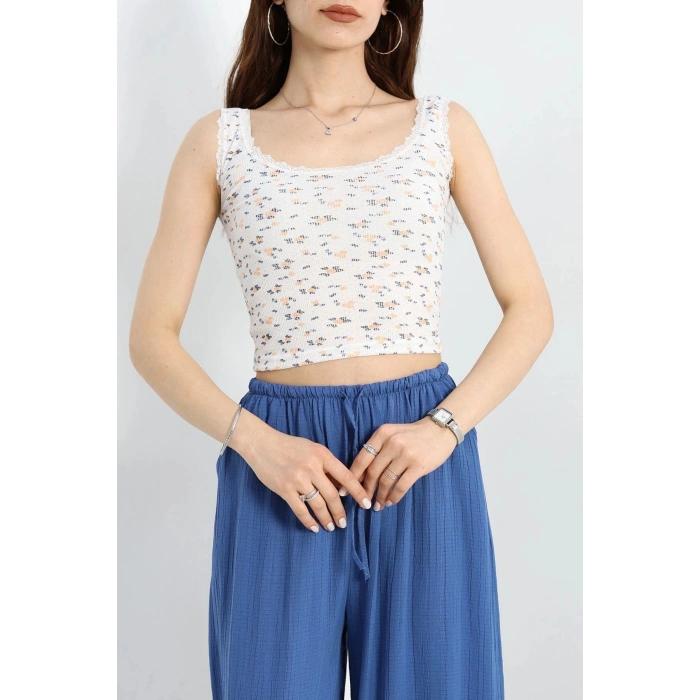 Yaka Dantelli Atlet Beyazsomon - 22531.1723.