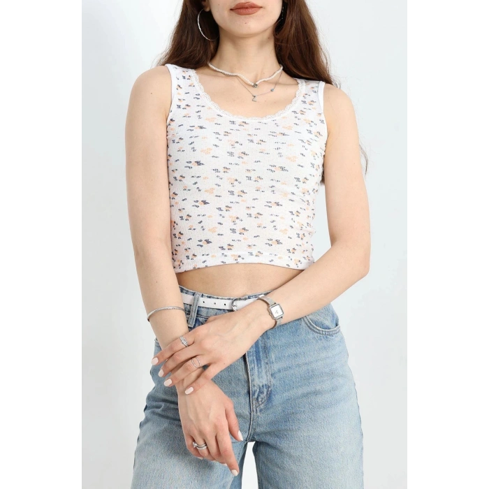 Yaka Dantelli Atlet Beyazsomon - 22577.1723.