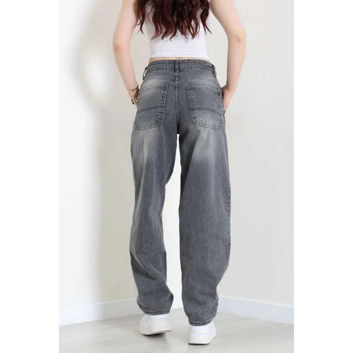 Yan Cep Baggy Kot Pantolon Füme - 32876.2059.