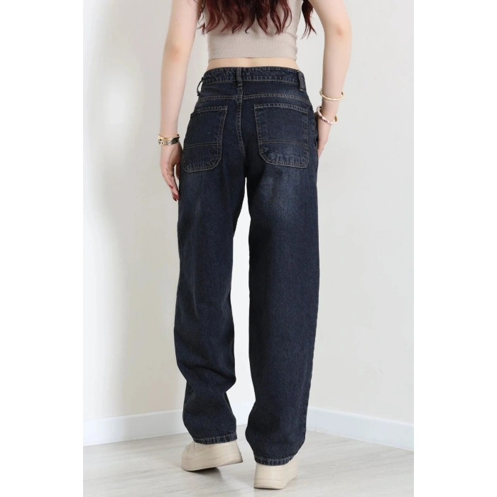 Yan Cep Baggy Kot Pantolon Lacivert - 32876.2059.