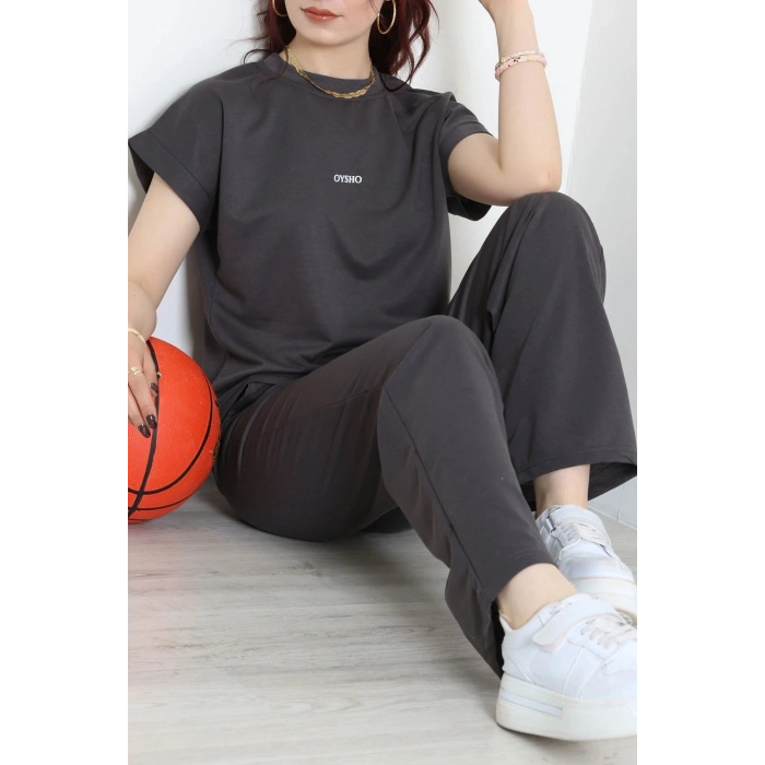 Yarasa Kol 2 İplik Wortex Takım Antrasit - 80304.1878.